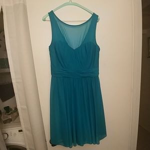 David's Bridal Oasis Bridesmaid Dress